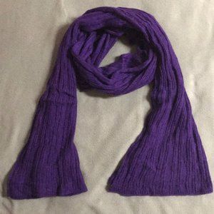 SALE Old Navy Extra Long Purple Knit Scarf